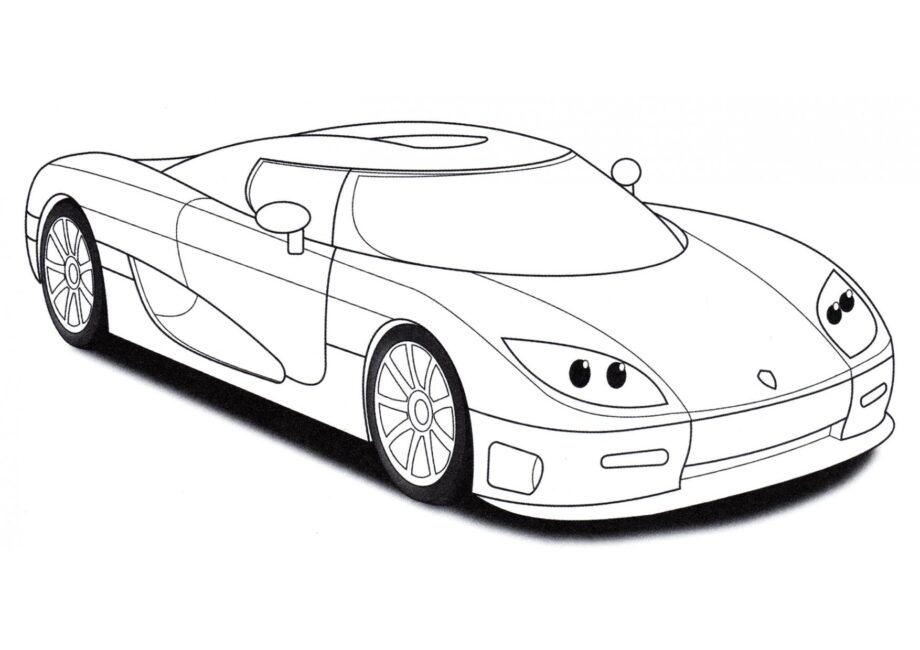 Disegno da Colorare Koenigsegg CCR