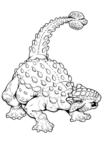 Disegno da Colorare di Psittacosaurus